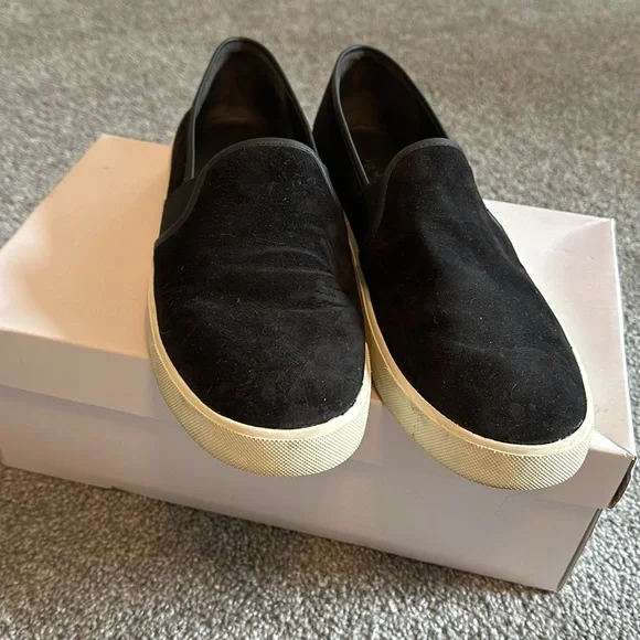 Vince Preston black suede shoes - Picture 3 of 7